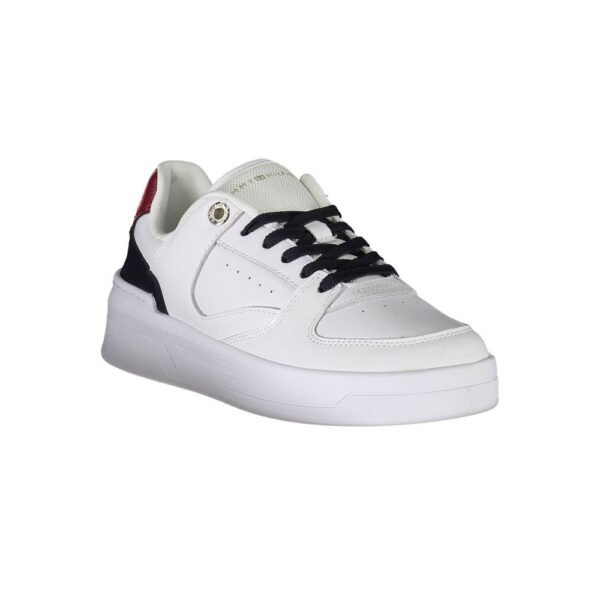 Tommy Hilfiger White Leather Women Sneaker - Image 2