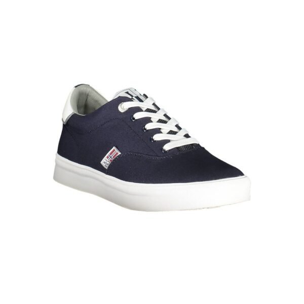 Napapijri Blue Polyester Men Sneaker - Image 2