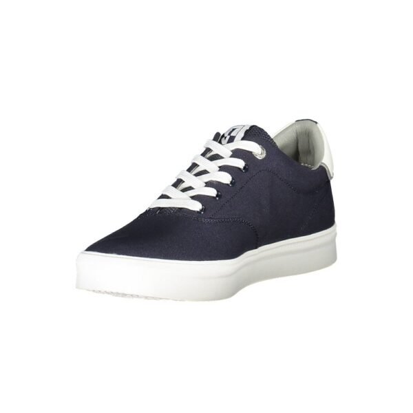 Napapijri Blue Polyester Men Sneaker - Image 3