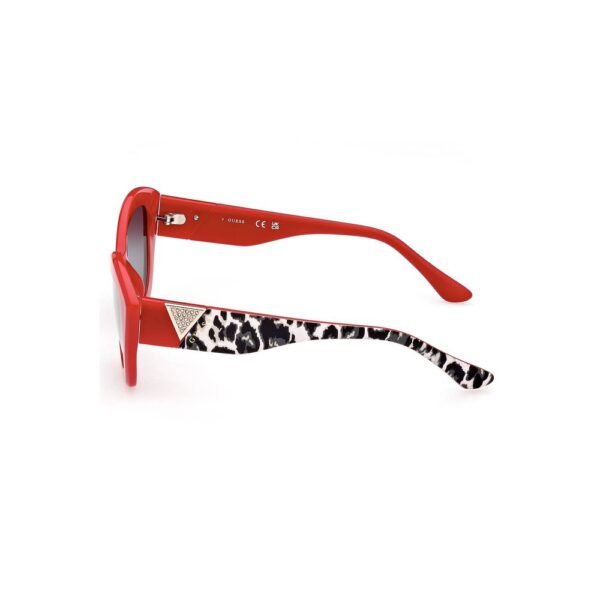 Guess Jeans Red Injected Plastic Women Sunglass - Image 2