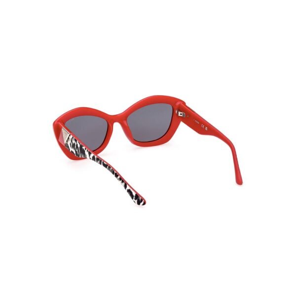 Guess Jeans Red Injected Plastic Women Sunglass - Image 3