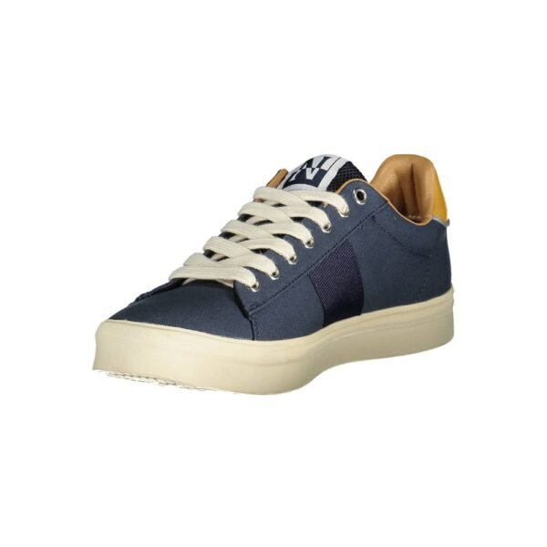 Napapijri Blue Polyester Men Sneaker - Image 3