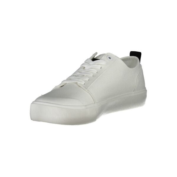 Calvin Klein White Cotton Men Sneaker - Image 3