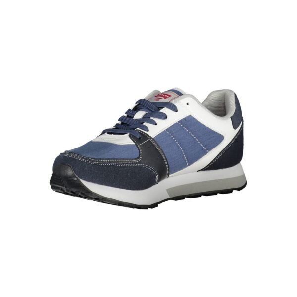 Carrera Blue Eco Leather Men Sneaker - Image 3