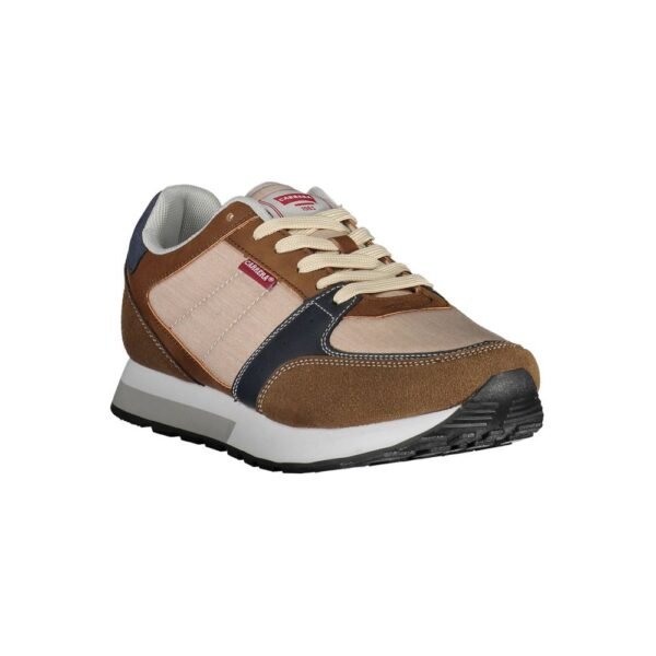 Carrera Brown ECO Leather Men Sneaker - Image 2