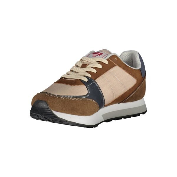 Carrera Brown ECO Leather Men Sneaker - Image 3