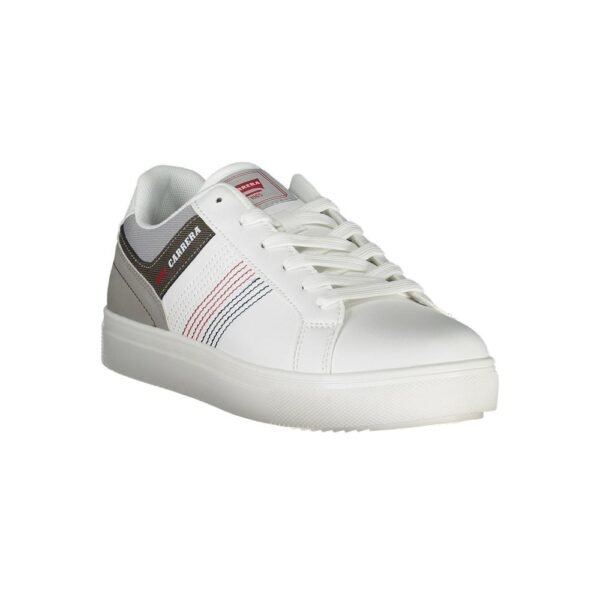 Carrera White Eco Leather Men Sneaker - Image 2