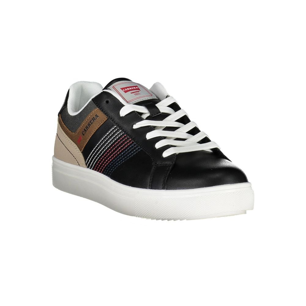 Carrera Black ECO Leather Men Sneaker - Image 2