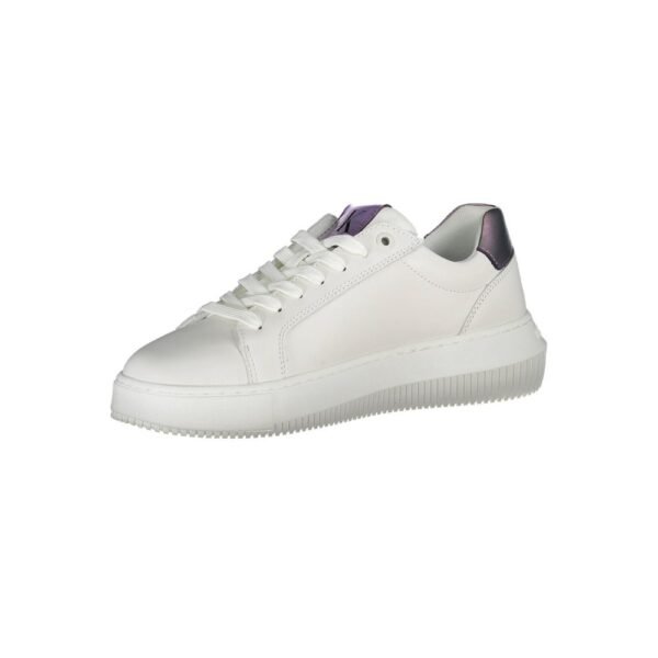 Calvin Klein White Leather Women Sneaker - Image 3