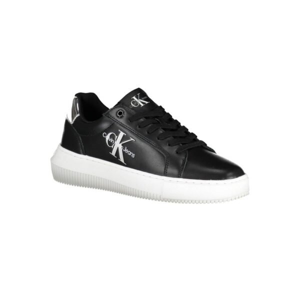 Calvin Klein Black Leather Women Sneaker - Image 2