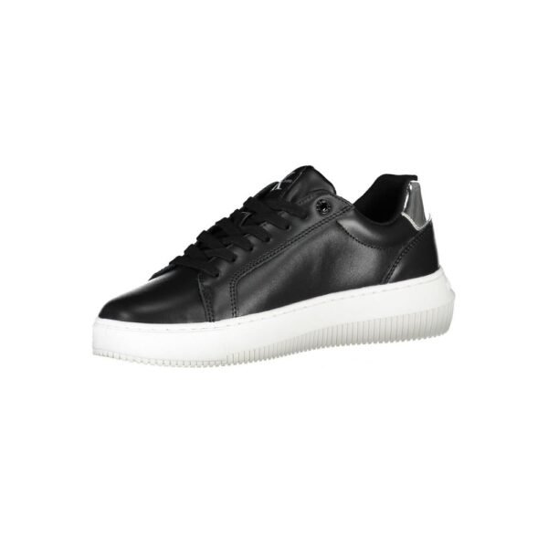 Calvin Klein Black Leather Women Sneaker - Image 3