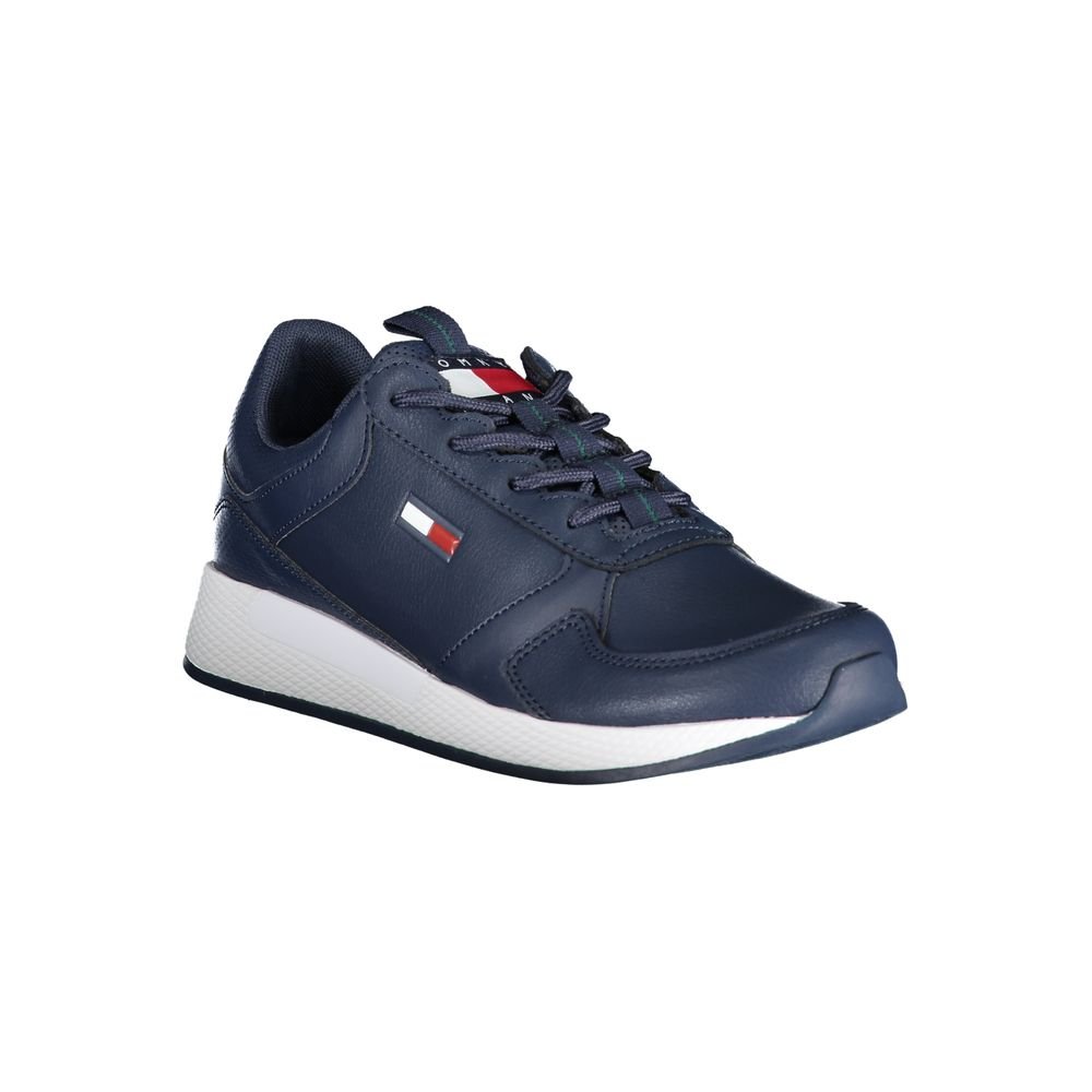 Tommy Hilfiger Blue Polyethylene Men Sneaker - Image 2
