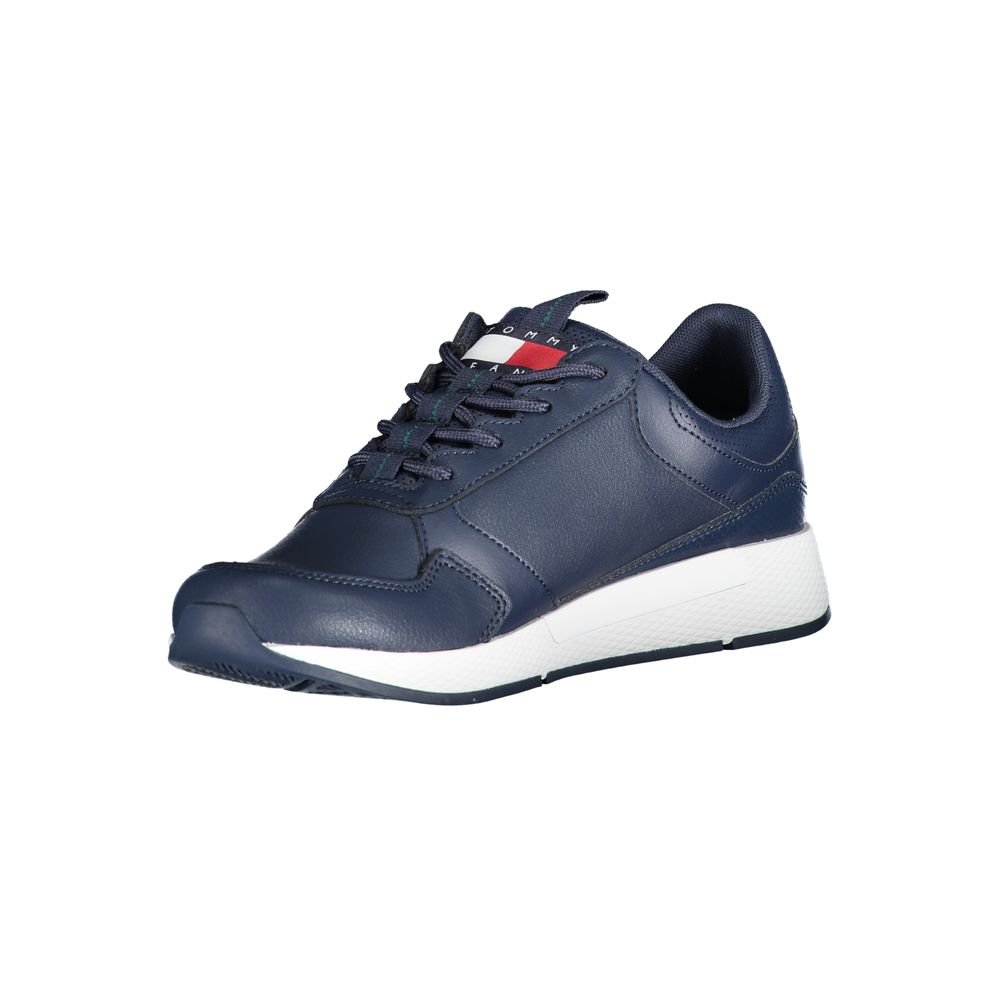 Tommy Hilfiger Blue Polyethylene Men Sneaker - Image 3