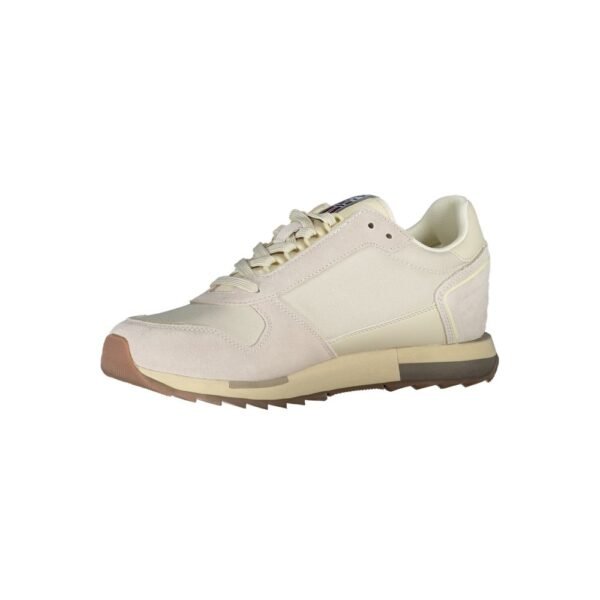 Napapijri Sleek Gray Sneakers with Contrast Lace Detail - Image 2