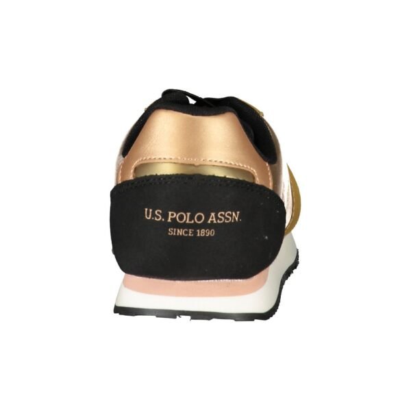 U.S. POLO ASSN. Gold Polyester Sneaker - Image 3