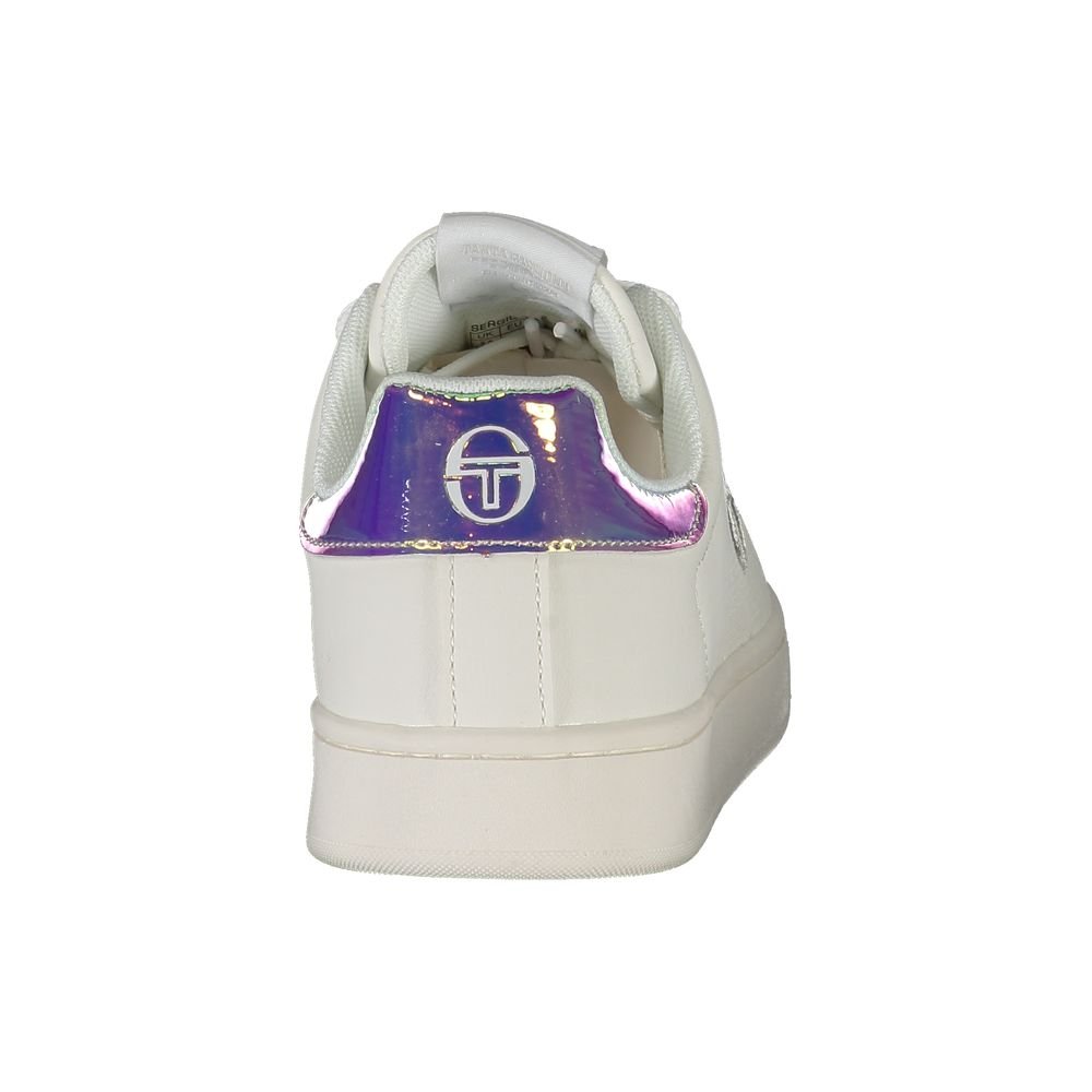 Sergio Tacchini Iridescent Detail Embroidered Sneakers - Image 3