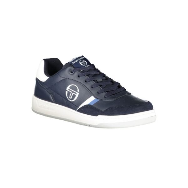 Sergio Tacchini Sleek Blue Sneakers with Embroidered Accents - Image 3