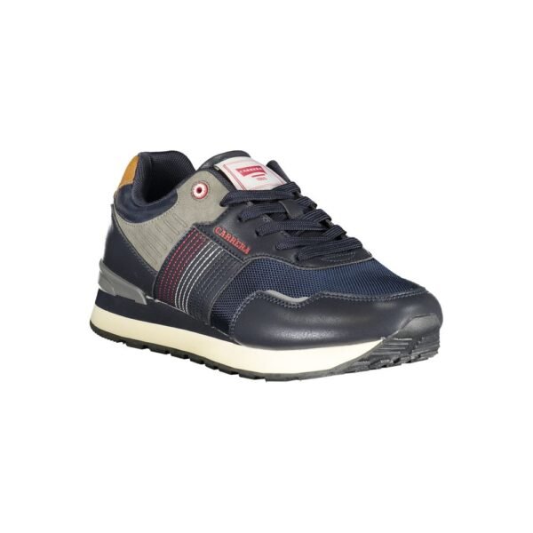 Carrera Sleek Blue Sports Sneakers with Logo Accent - Image 2