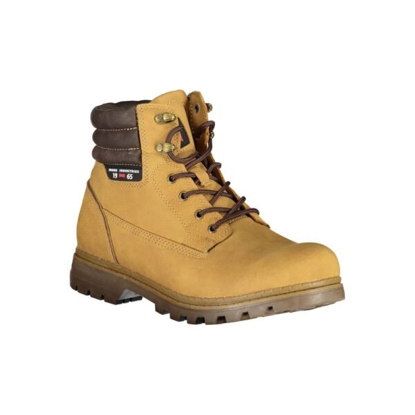 Carrera Trendsetting Yellow Lace-Up Boots - Image 2