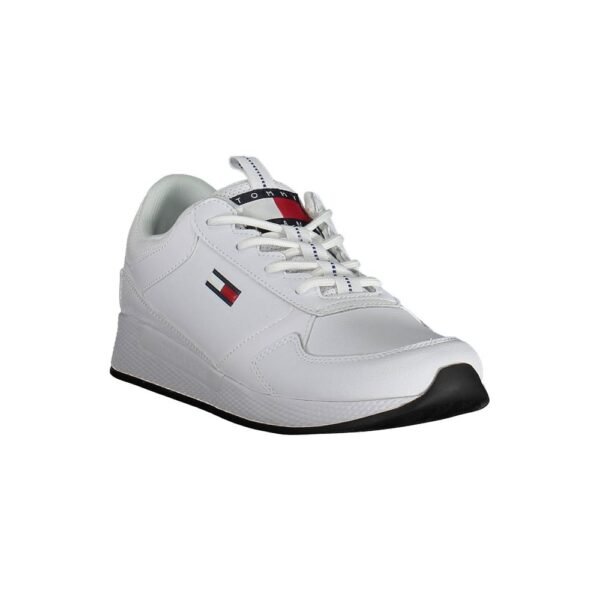 Tommy Hilfiger White Polyethylene Men Sneaker - Image 2