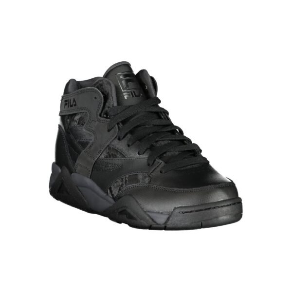 Fila High-Top Sports Sneakers with Contrast Details - Image 2