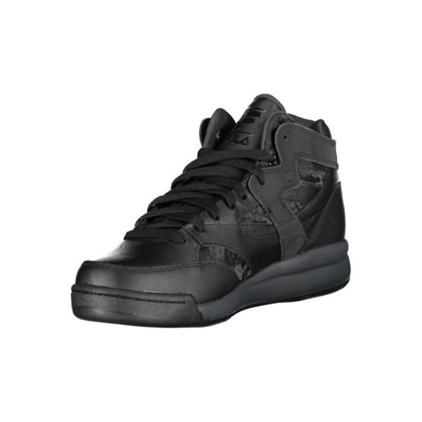 Fila High-Top Sports Sneakers with Contrast Details - Image 3