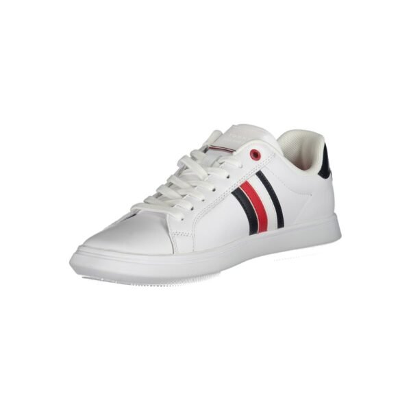 Tommy Hilfiger Sleek Lace-Up Sneakers with Contrast Details - Image 3