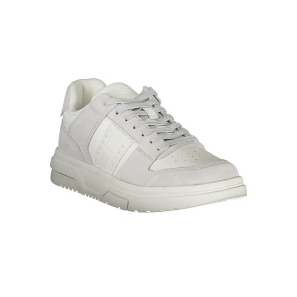 Tommy Hilfiger Elegant White Sneakers with Contrast Accents - Image 2