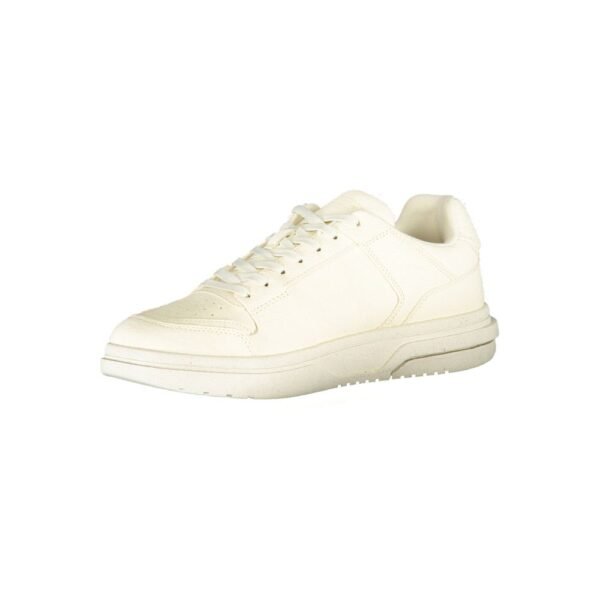 Tommy Hilfiger White Polyester Sneaker - Image 3