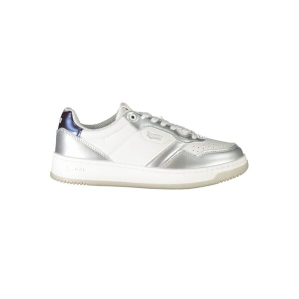 Gas White Polyester Sneaker