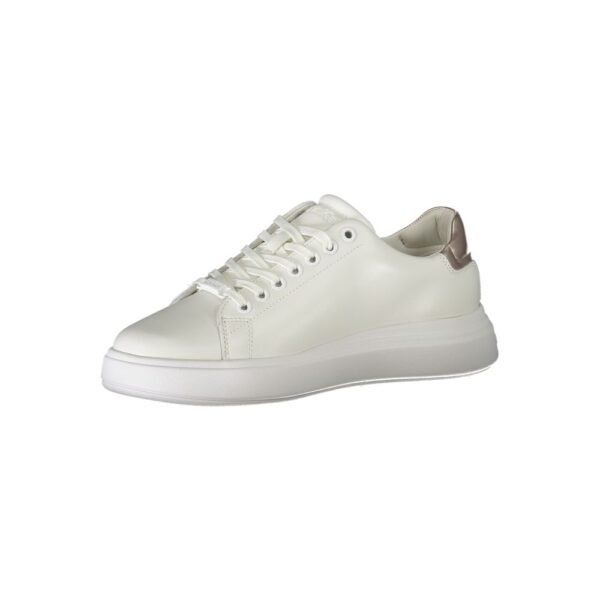 Calvin Klein White Polyester Sneaker - Image 3