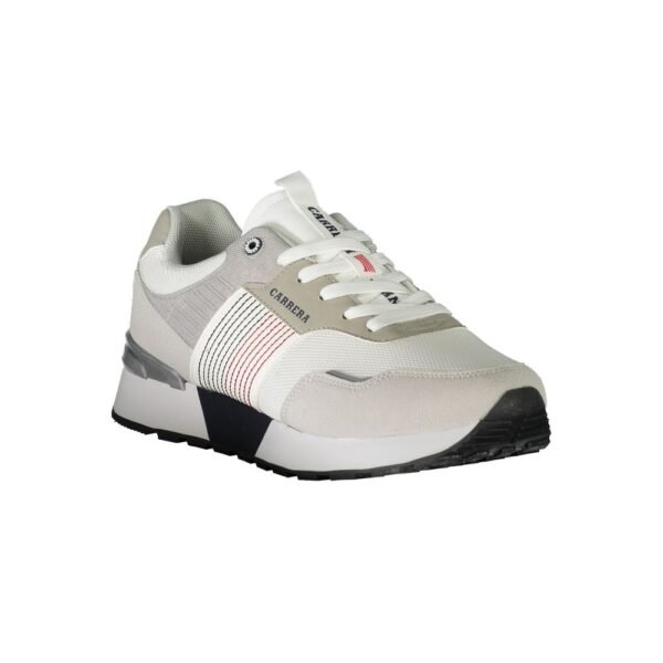 Carrera White Polyester Sneaker - Image 2