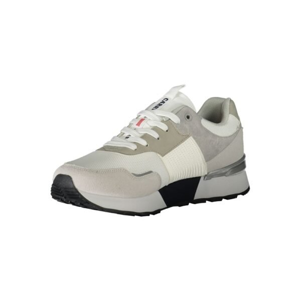 Carrera White Polyester Sneaker - Image 3