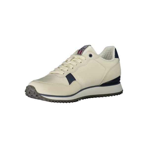 Napapijri White Polyester Sneaker - Image 3