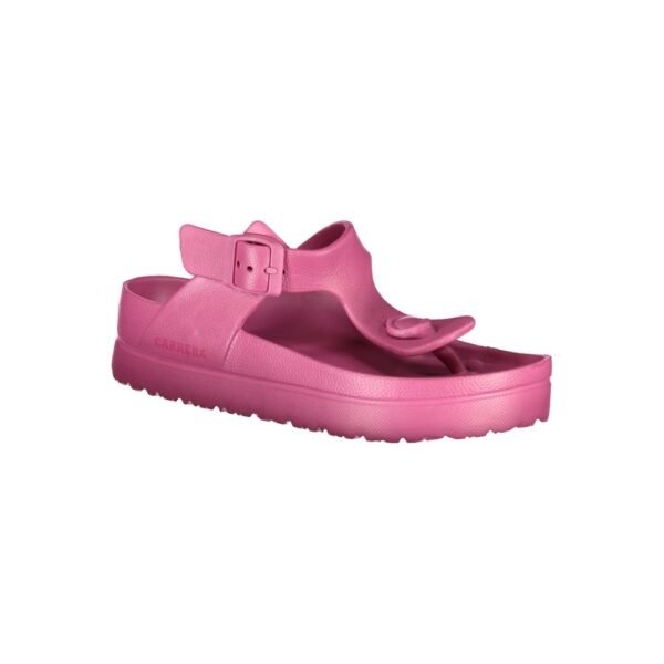 Carrera Pink Polyethylene Sandal - Image 2