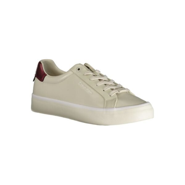 Calvin Klein Beige Polyester Sneaker - Image 2