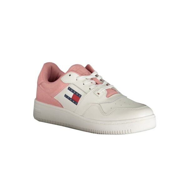 Tommy Hilfiger Pink Polyester Sneaker - Image 2