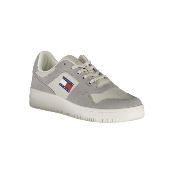 Tommy Hilfiger Gray Polyester Sneaker - Image 2