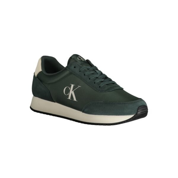 Calvin Klein Green Polyester Men Sneaker - Image 2