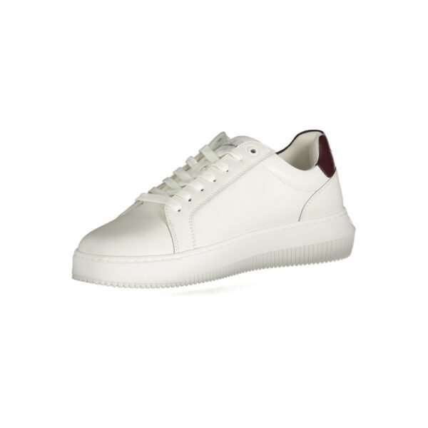 Calvin Klein White Polyester Sneaker - Image 3