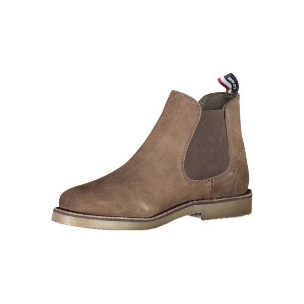 U.S. POLO ASSN. Brown Leather Men Boot - Image 3