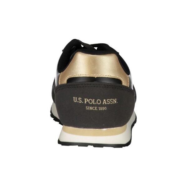 U.S. POLO ASSN. Black Polyester Sneaker - Image 3