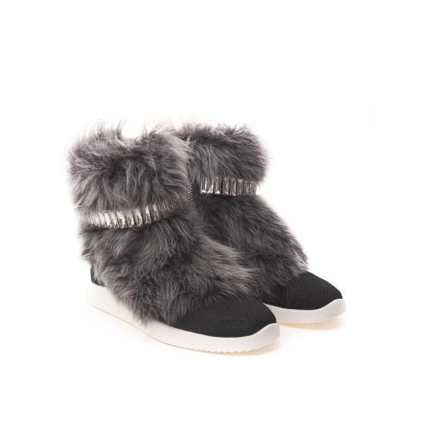 Giuseppe Zanotti Black Neoprene Sneaker - Image 2