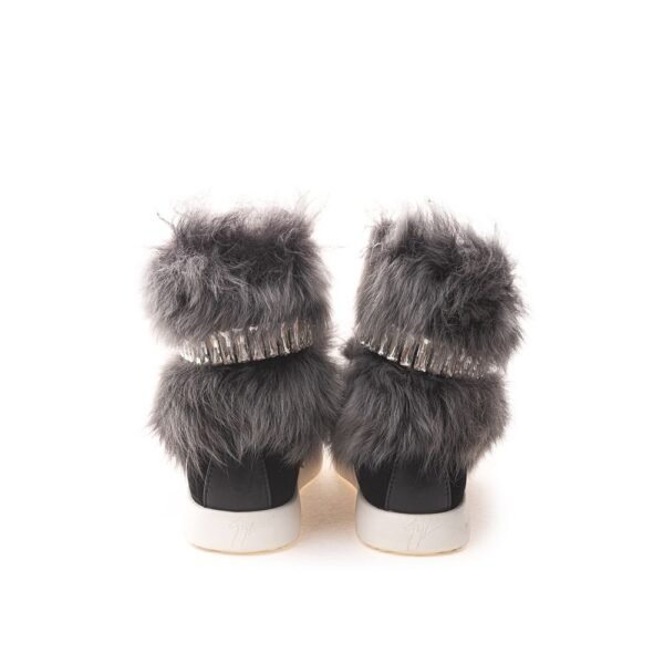Giuseppe Zanotti Black Neoprene Sneaker - Image 3