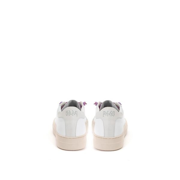 P448 White Leather Sneaker - Image 4