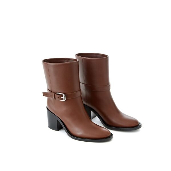 Burberry Brown Leather Boot - Image 4