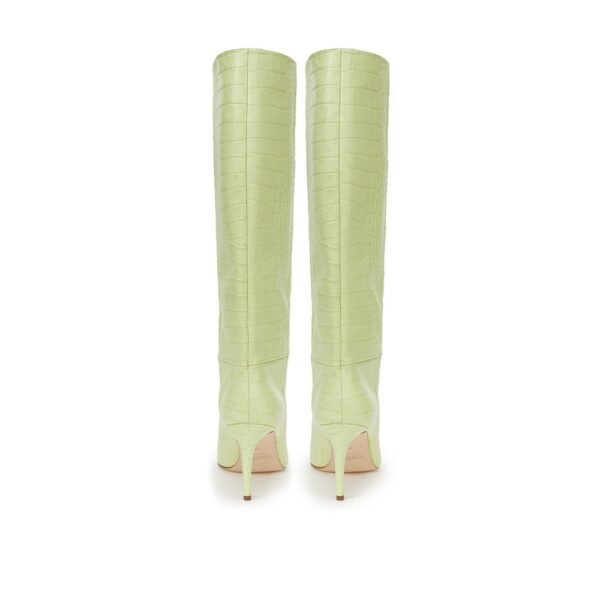 Paris Texas Yellow Leather Boot - Image 4