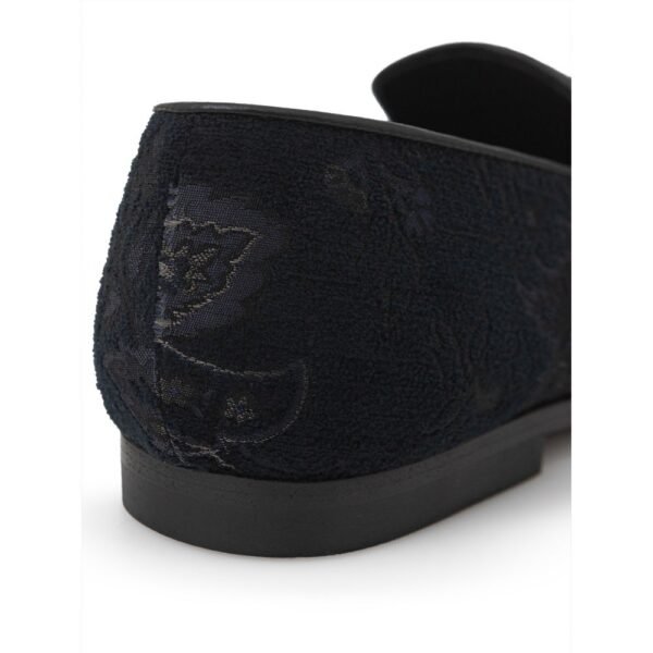 Etro Blue Leather Loafer - Image 6