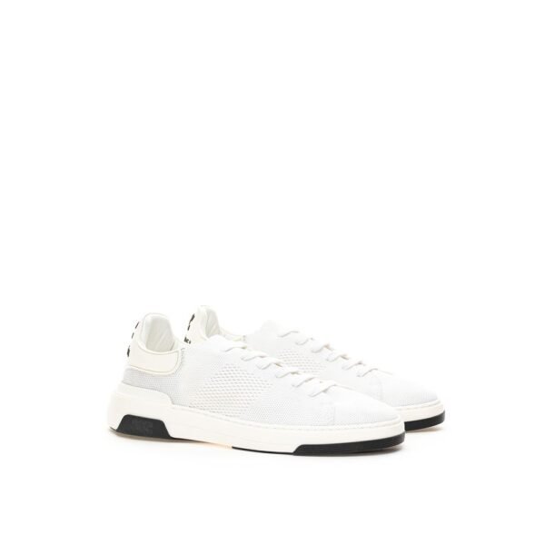 Casadei Elegant White Leather Sneakers - Image 2