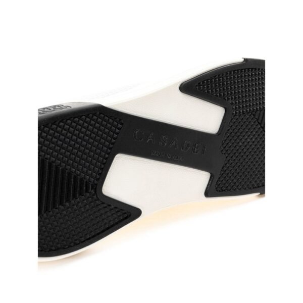 Casadei Elegant White Leather Sneakers - Image 4